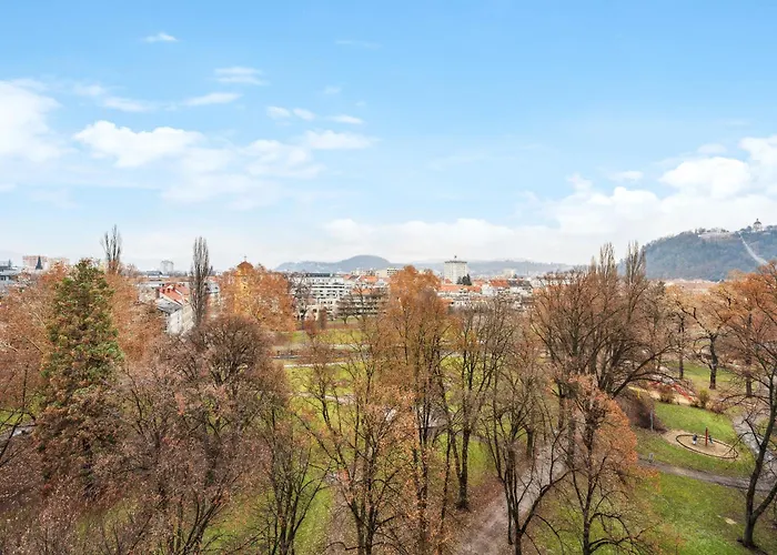 Zentrales Park-side - 2br - Free Parking - 2 Balkone 아파트 *